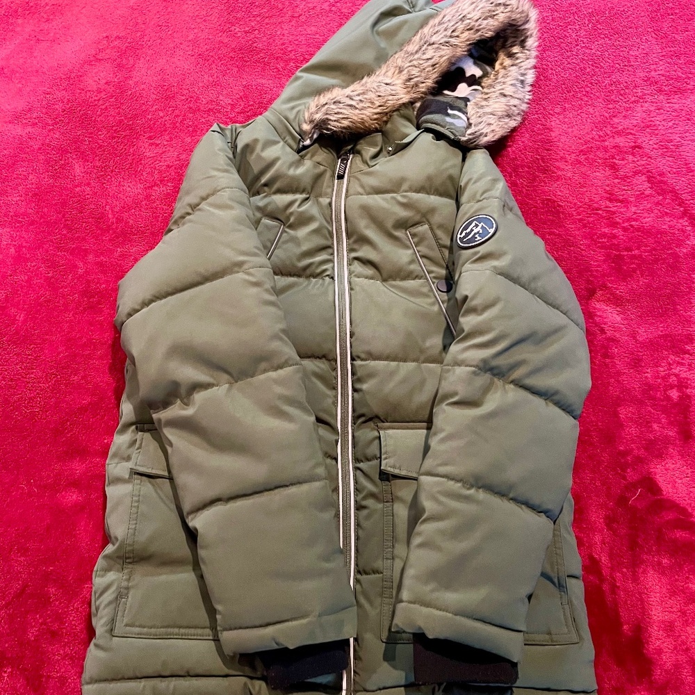 Members Mark ultimate boys parka jacket size 10/12